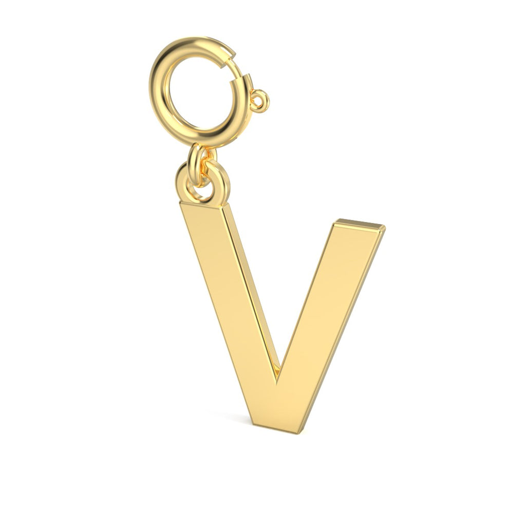 Letters Harf Altın Charm  / TR