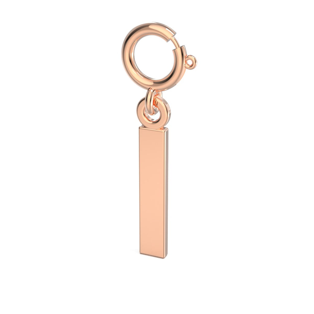 Letters Harf Altın Charm  / TR