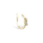 Queen Pırlanta Earcuff Rose Altın / TR