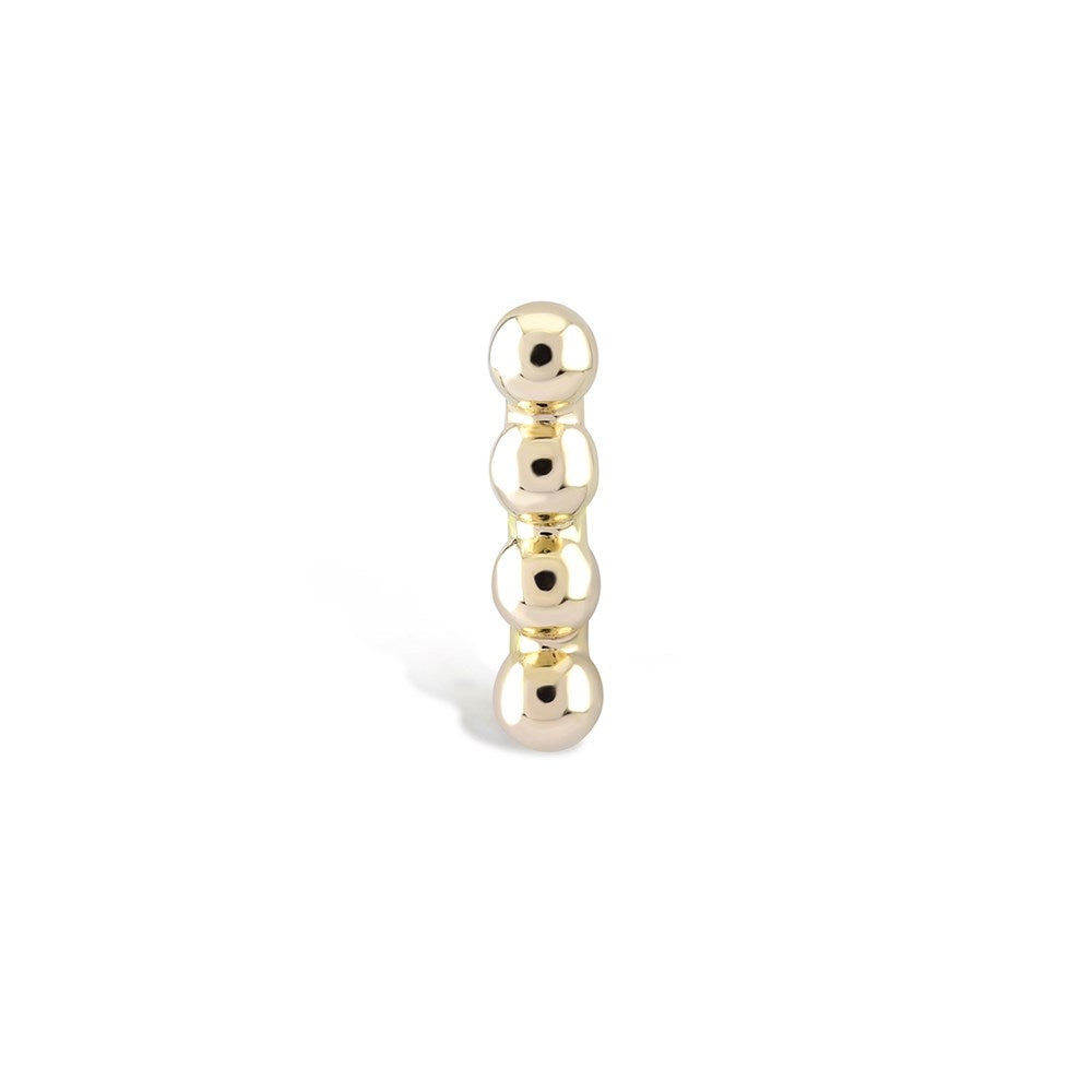 Toptop Çubuk Altın Piercing Rose Altın / TR
